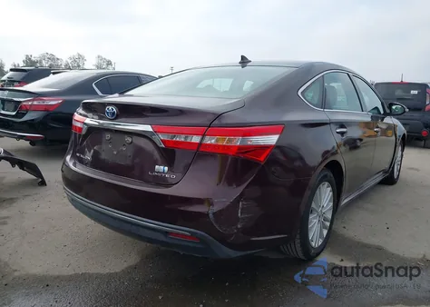 2013 Toyota Avalon Hybrid Limited from USA, damaged, VIN 4T1BD1EB3DU018659